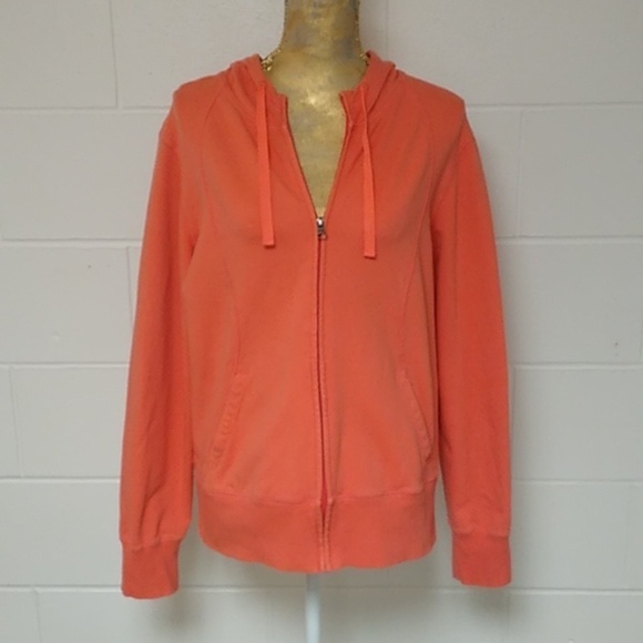 CHAMPION SOFT COTTON STRECH FRENCH TERRY ZIP FRONT HOODIE SWEATSHIRT WITH POCKET - Picture 1 of 8